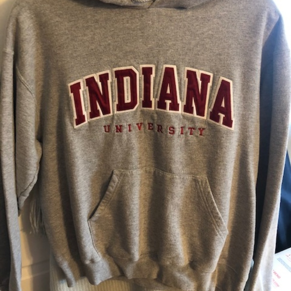 Gray Champion Indiana University hoodie